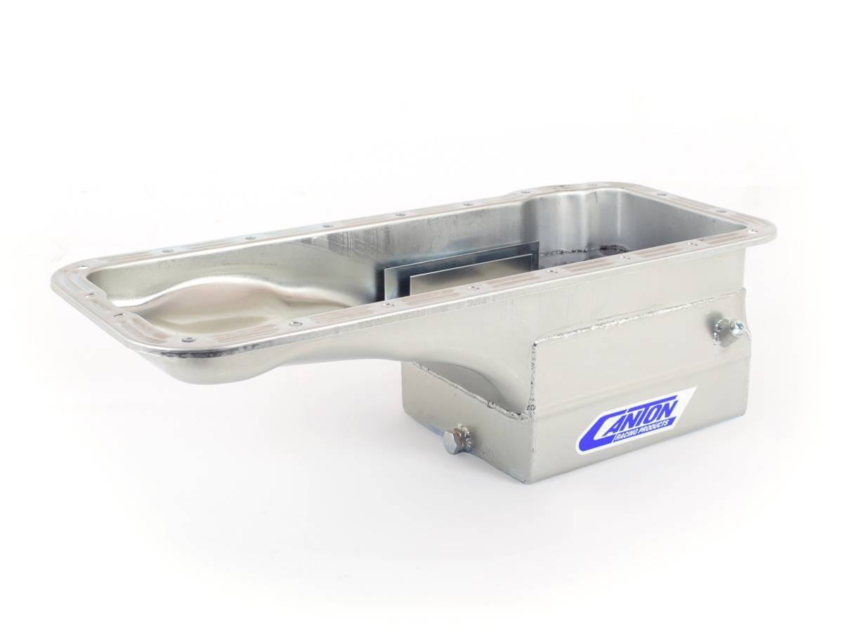 Canton Ford 332-428 FE Deep Front Sump Street Oil Pan - Black thumbnail 2