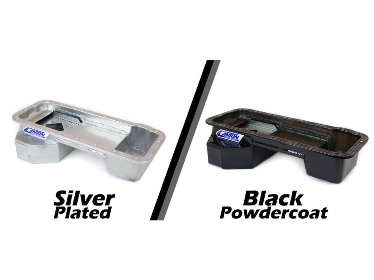 Canton Ford 332-428 FE Rear T Sump Road Race Oil Pan - Black thumbnail 6