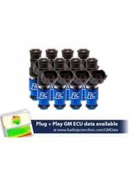 FIC 2150cc High Z Flow Matched Fuel Injectors for LS Trucks (4.8L,5.3L,6.0L) 2007-2013 - Set of 8