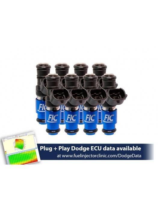 FIC 2150cc High Z Flow Matched Fuel Injectors for Dodge Hemi 5.7L/6.1L/6.2L/6.4L - Set of 8