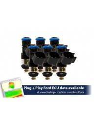 FIC 1000cc High Z Flow Matched Fuel Injectors for Ford Mustang V6 2011-2017 - Set of 6