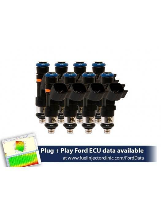 FIC 775cc High Z Flow Matched Fuel Injectors for Ford GT40 2005-2006 & GT500 2007-2014 - Set of 8