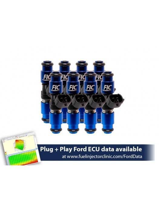 FIC 2150cc High Z Flow Matched Fuel Injectors for Ford Raptor 2010-2014 - Set of 8