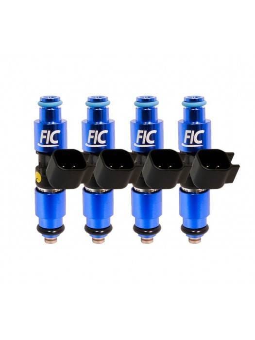 FIC 1200cc High Z Flow Matched Fuel Injectors for Nissan 240SX 11mm O-rings 1989-1994 - Set of 4