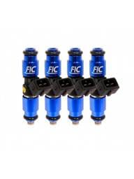 FIC 1200cc High Z Flow Matched Fuel Injectors for Nissan 240SX 14mm O-rings 1989-1994 - Set of 4