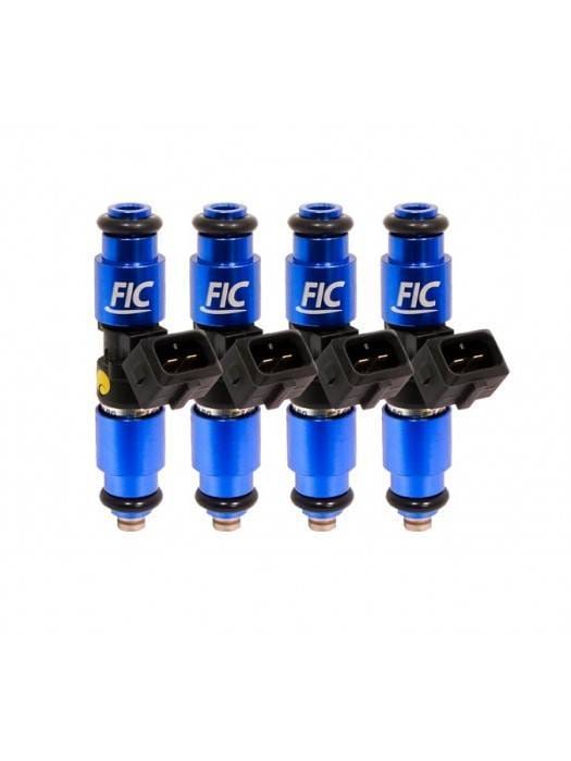 FIC 1000cc High Z Flow Matched Fuel Injectors for Nissan 240SX 14mm O-rings 1989-1994 - Set of 4