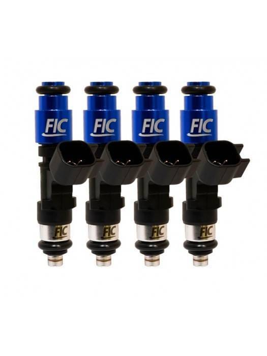 FIC 445cc High Z Flow Matched Fuel Injectors for Nissan 240SX 14mm O-rings 1989-1994 - Set of 4
