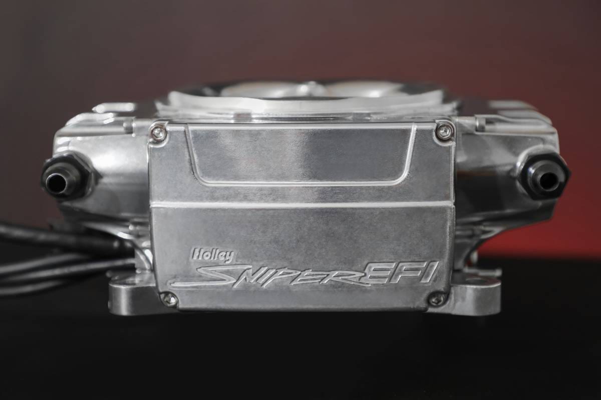 Holley Sniper 2 EFI 4BBL Throttle Body Fuel Injection Kit W/ PDM - Polished  thumbnail 6