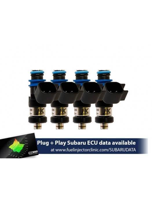 FIC 540cc High Z Flow Matched Fuel Injectors for Subaru BRZ 2013+ - Set of 4