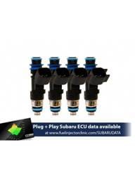 FIC 775cc High Z Flow Matched Fuel Injectors for Top-Feed Converted Subaru Sti 04-06 & Legacy GT 05-06 - Set of 4