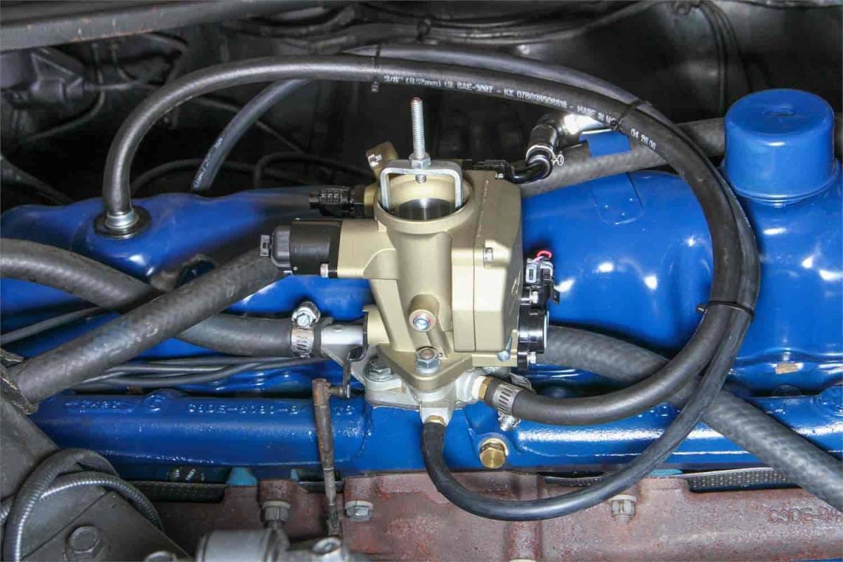 Holley Sniper EFI Autolite 1100 TBI Kits For 175HP Naturally Aspirated - Classic Gold thumbnail 17