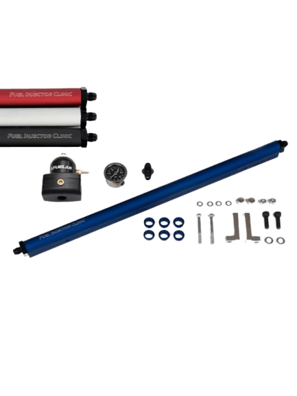 FIC Toyota Supra MK4 Fuel Rail Kit With -8 Inlet & -6 Return Fittings