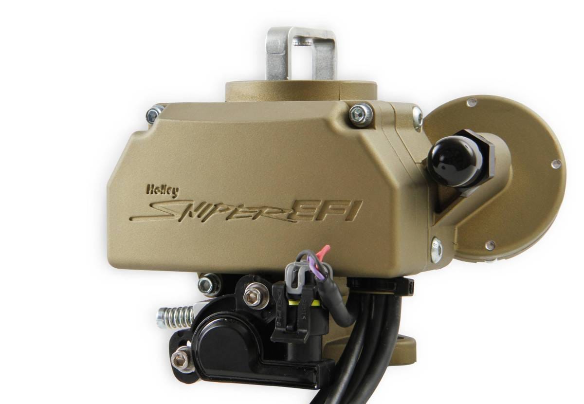 Holley Sniper EFI Autolite 1100 TBI Kits For 175HP Naturally Aspirated - Classic Gold thumbnail 7