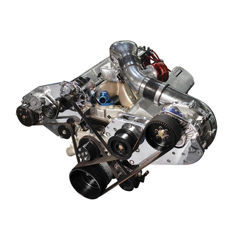 Chevy SBC & BBC Procharger Cog Race Intercooled Kit with F-2 for Aftermarket EFI/Carb