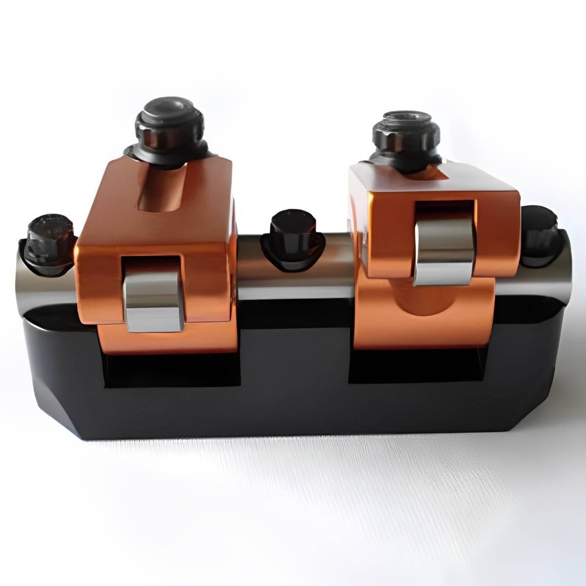Harland Sharp SBF 5/8 Shaft Mount Heavy Duty Roller Rocker Arms, 1.6 Ratio, Aluminum, For Trickflow Highport Heads