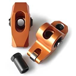 Harland Sharp BBC 65-00 396-502 7/16" Stud Mount Diamond Roller Rocker Arms, 1.8 Ratio