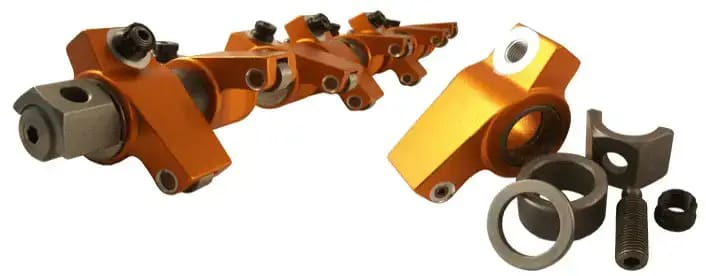Harland Sharp Big Block Mopar Shaft Mount Roller Rocker Arms, 1.6 Ratio, for TFS Powerport Heads and Edelbrock RPM thumbnail 2