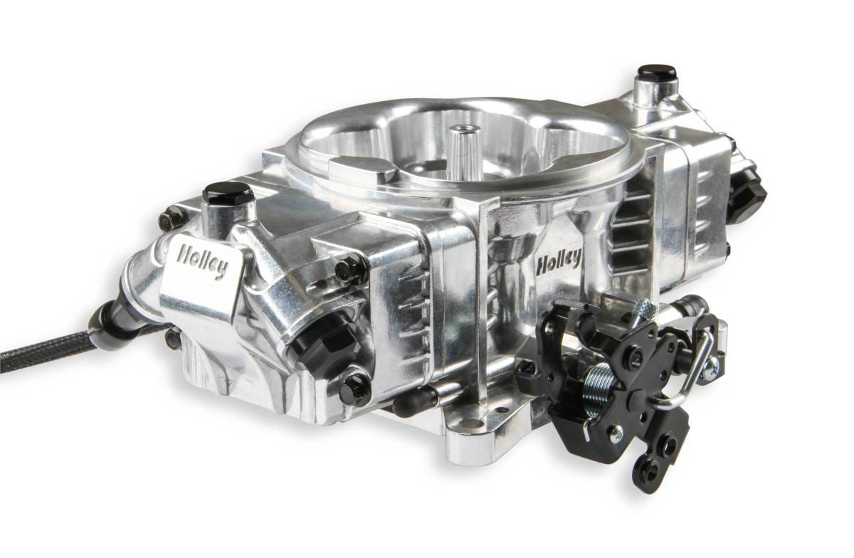 Holley Terminator X W/ Stealth 4150 4BBL For 4 Injectors - Shiny  thumbnail 2