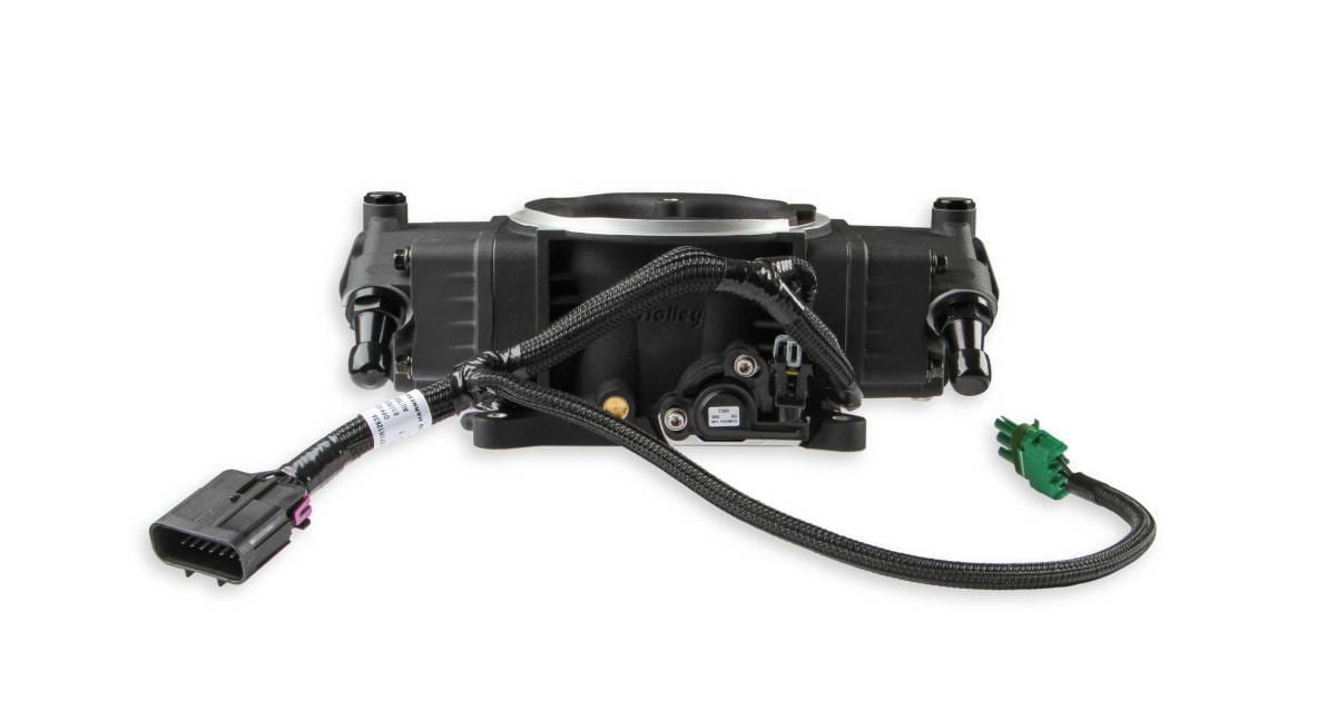 Holley Terminator X W/ Stealth 4150 4BBL For 4 Injectors - Black thumbnail 3