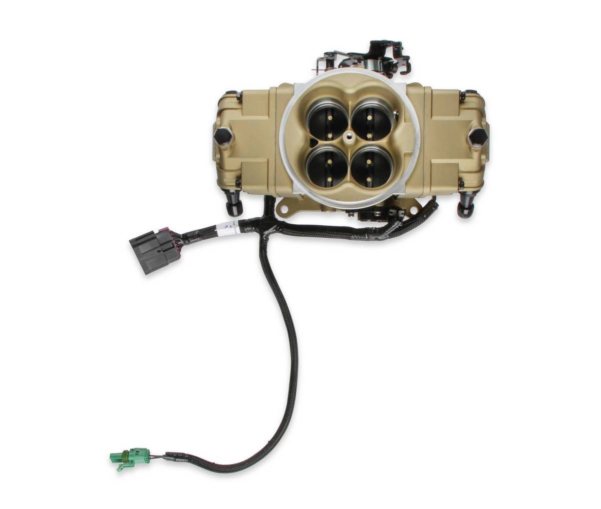 Holley Terminator X W/ Stealth 4150 4BBL For 4 Injectors - Gold thumbnail 5
