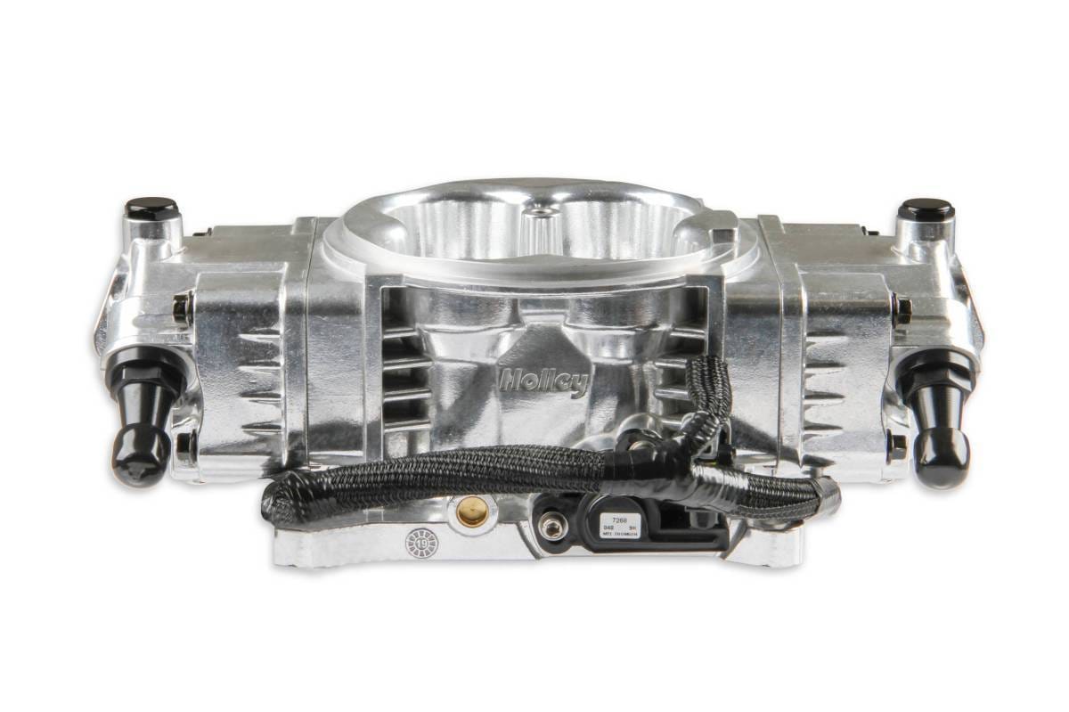 Holley Terminator X W/ Stealth 4150 4BBL For 4 Injectors - Shiny, GM LS 58X Crank thumbnail 4