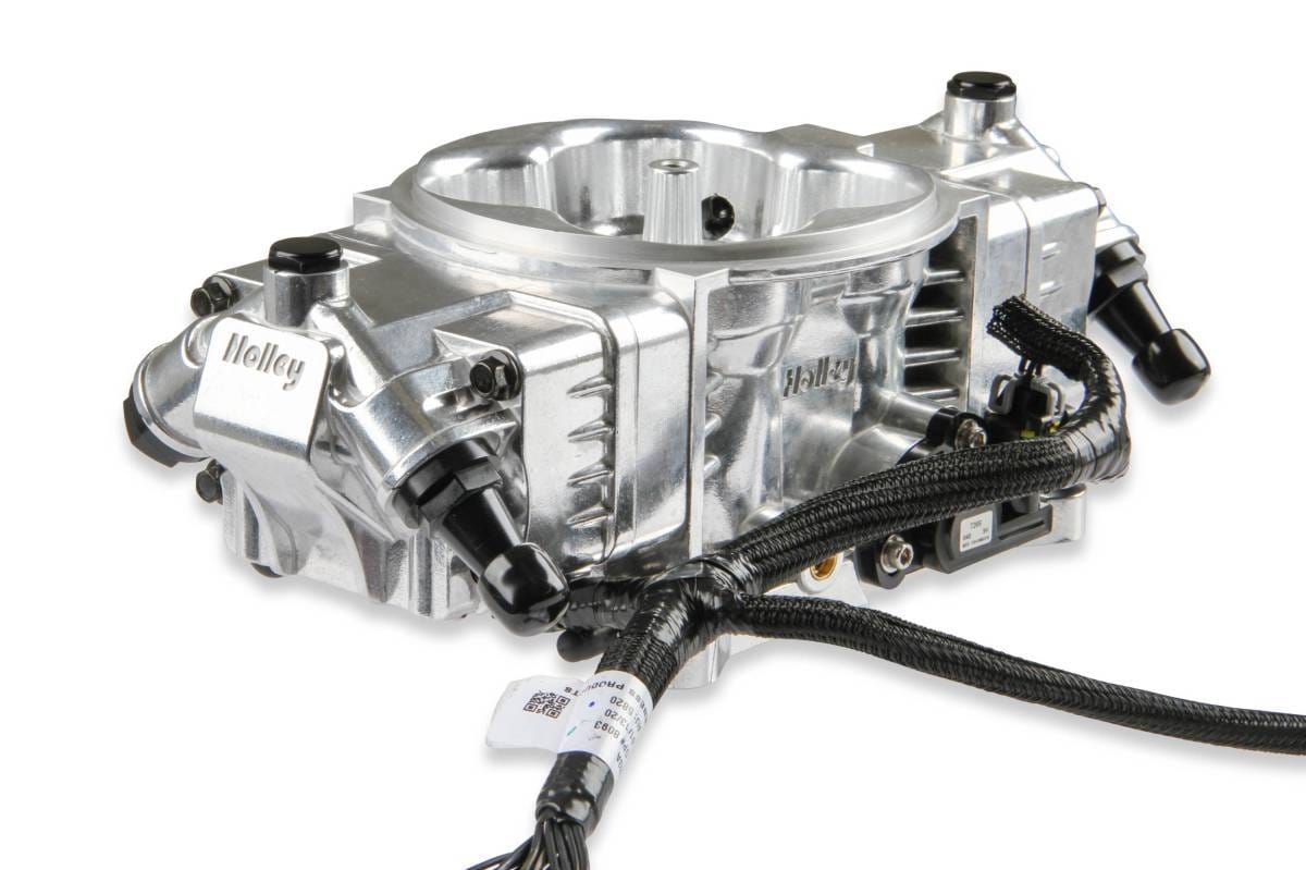 Holley Terminator X W/ Stealth 4150 4BBL For 4 Injectors - Shiny, GM LS 58X Crank thumbnail 2