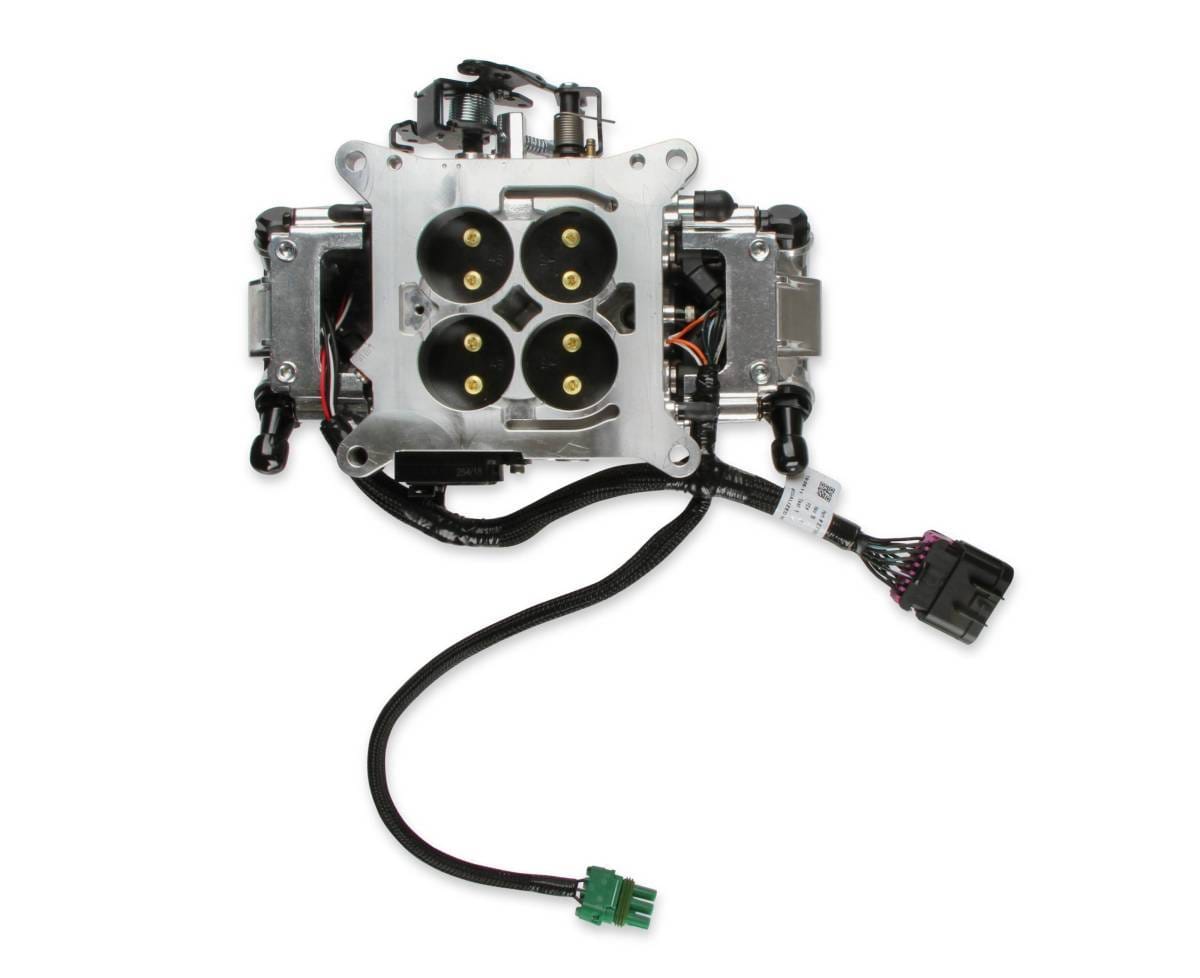 Holley Terminator X W/ Stealth 4150 4BBL For 4 Injectors - Shiny, GM LS 24X Crank thumbnail 6