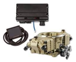 Holley Terminator X W/ Stealth 4150 4BBL For 4 Injectors - Gold, GM LS 24X Crank