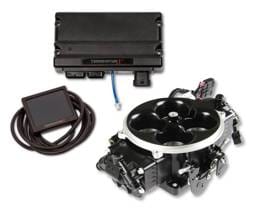 Holley Terminator X W/ Stealth 4500 4BBL For 8 Injectors - Black