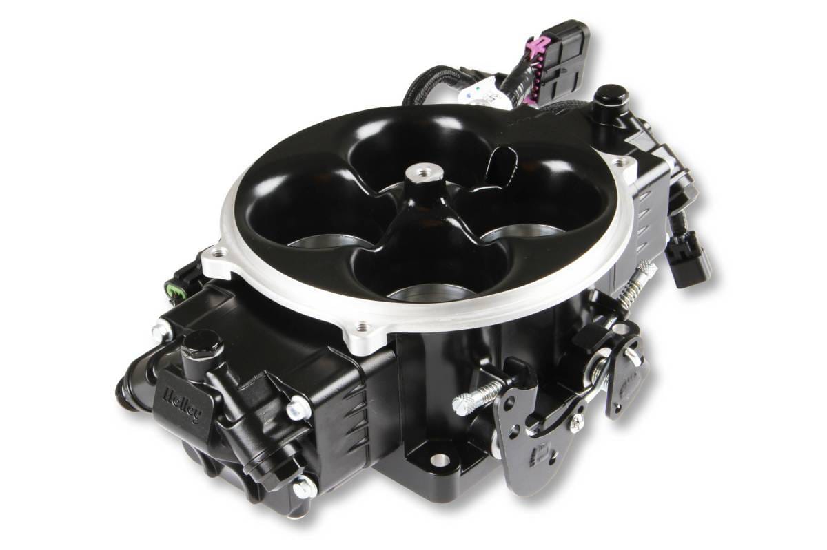 Holley Terminator X W/ Stealth 4500 4BBL For 8 Injectors - Black thumbnail 3
