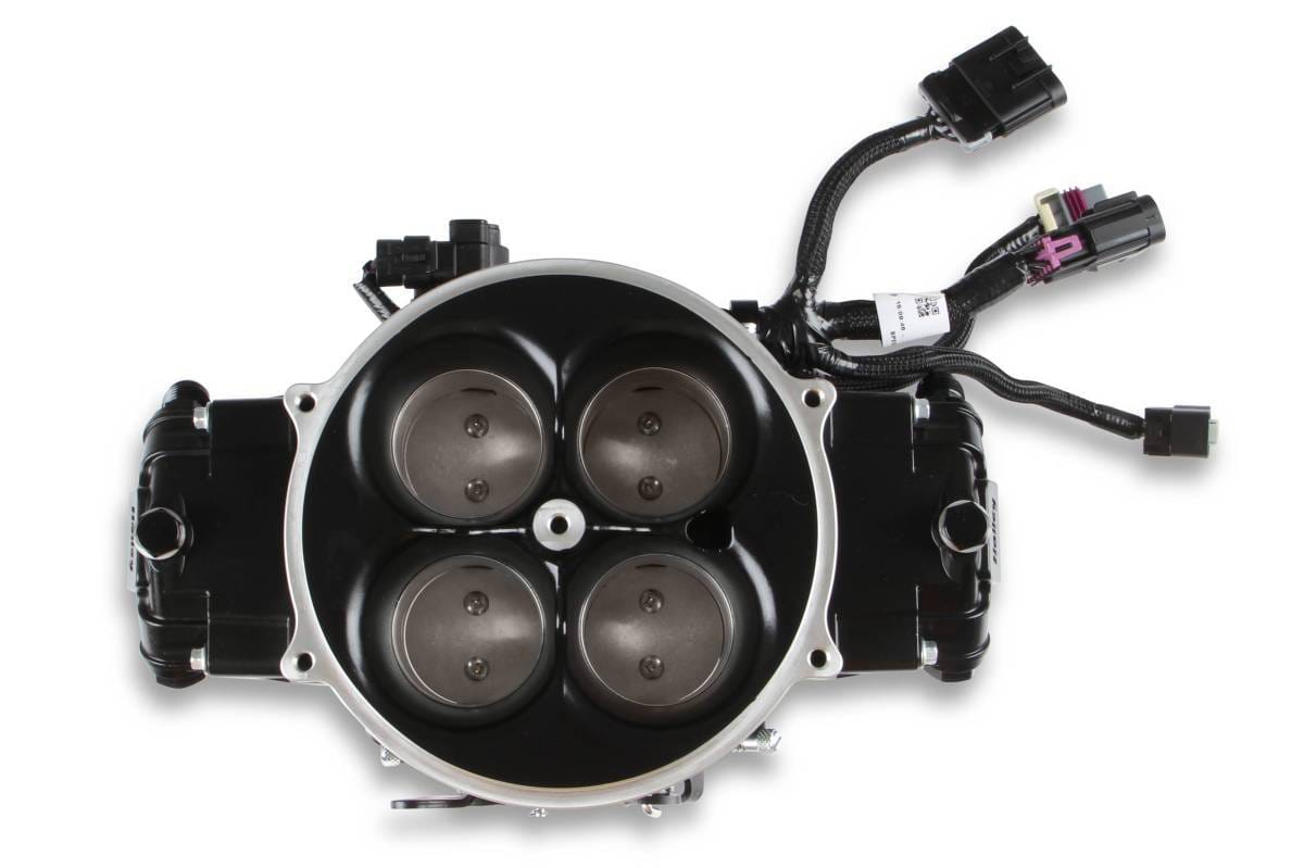 Holley Terminator X W/ Stealth 4500 4BBL For 8 Injectors - Black thumbnail 6