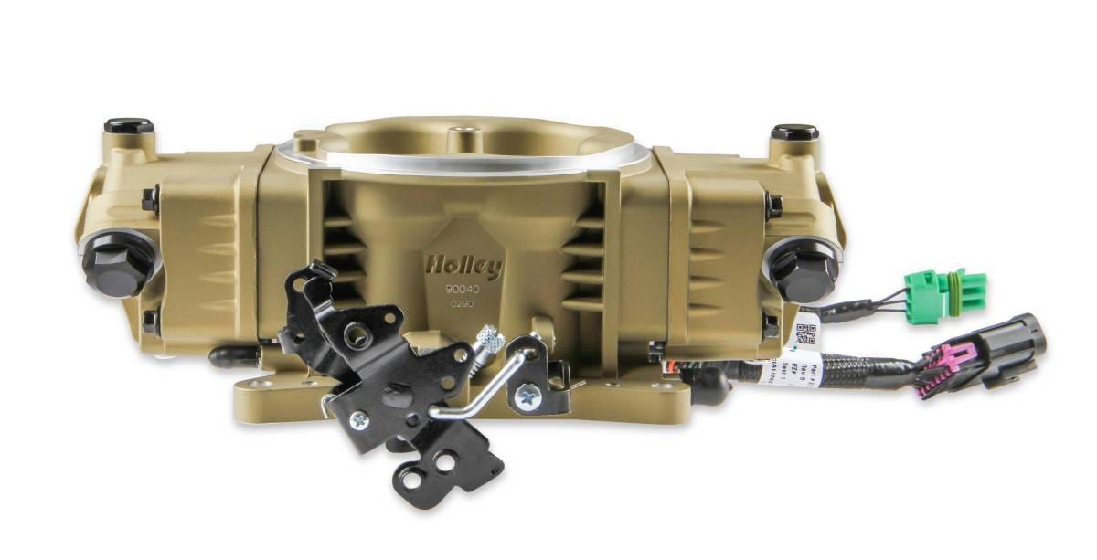Holley Terminator X W/ Stealth 4150 4BBL For 4 Injectors - Gold, GM LS 58X Crank W/ GM 4L60 and 4L80 Transmissions thumbnail 4