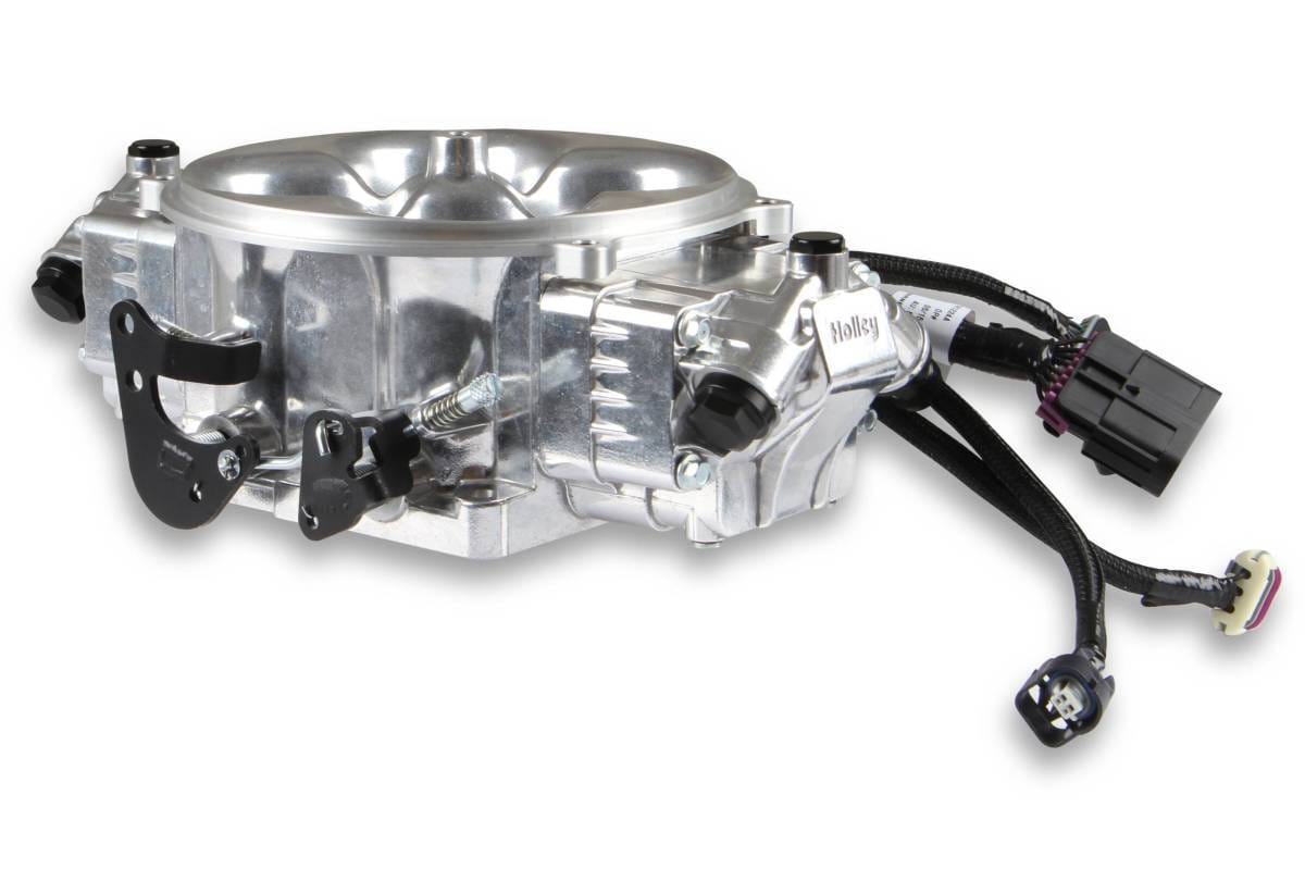Holley Terminator X W/ Stealth 4500 4BBL For 8 Injectors - Shiny thumbnail 2