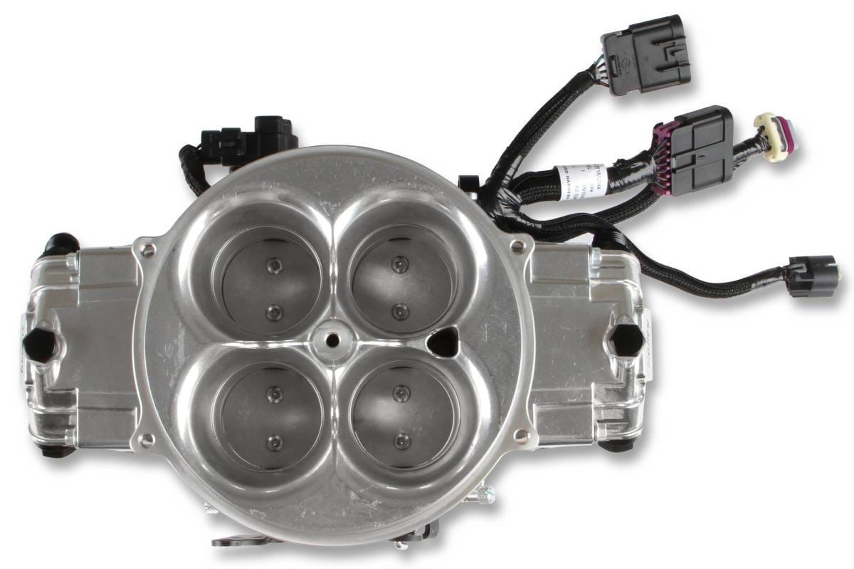 Holley Terminator X W/ Stealth 4500 4BBL For 8 Injectors - Shiny thumbnail 7