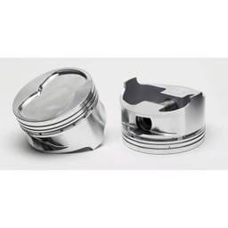 Trickflow Forged Dish Pistons For Ford 302/351 W/ Twisted Wedge SBF Heads 4.040" Bore - Set of 8 (No Valve Reliefs)