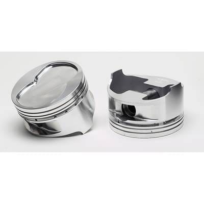 Trickflow Forged Dish Pistons For Ford 302/351 W/ Twisted Wedge SBF Heads 4.040" Bore - Set of 8 (No Valve Reliefs)