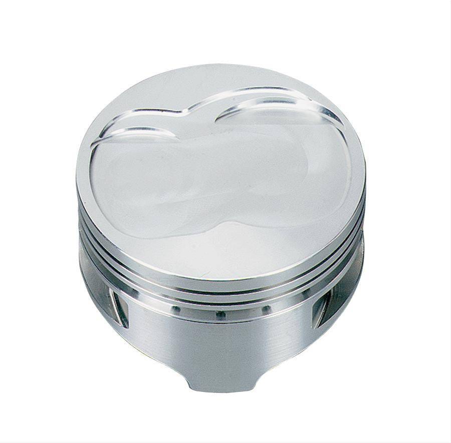 Trickflow Forged Dish Pistons For Ford 302/351 W/ Twisted Wedge SBF Heads 4.040" Bore - Set of 8 (No Valve Reliefs)