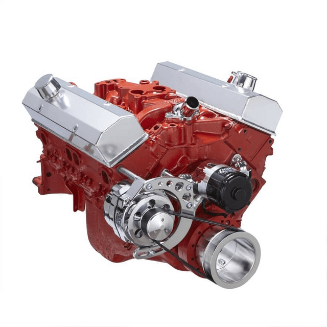 CVF Chevy Small Block Serpentine Conversion System with Alternator Only Brackets, For Electric Water Pump - Polished thumbnail 3