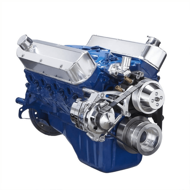 CVF Ford SBF 289, 302 & 351W Serpentine Conversion with Alternator Only - Polished thumbnail 3