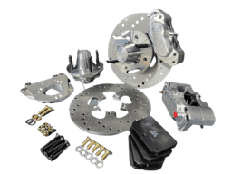 Aerospace Ford Mustang 1979-1993 4 Piston Heavy Duty Front Drag Disc Brakes (4 Lug)