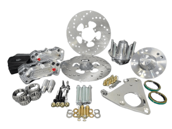 Aerospace Chevy Corvette C3 1969-1982 4 Piston Heavy Duty Front Drag Disc Brakes