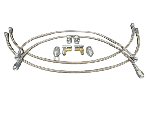 Aerospace Camaro, Corvette & CTS 2010-2022 4 Piston Pro-Lite Complete Drag Disc Brakes thumbnail 3