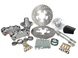 Aerospace Camaro / Firebird / Nova / Impala 1979-1981 4 Piston Heavy Duty Front Drag Disc Brakes