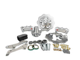 Aerospace Camaro / Firebird / Nova / Chevelle 1967-1969 4 Piston Pro-Lite Front Drag Disc Brakes