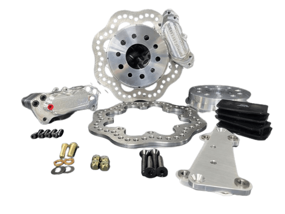 Aerospace Ford Mustang 1994-2004 4 Piston Pro-Lite Front Drag Disc Brakes thumbnail 2
