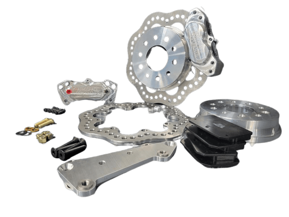 Aerospace Ford Mustang 1994-2004 4 Piston Pro-Lite Front Drag Disc Brakes thumbnail 3