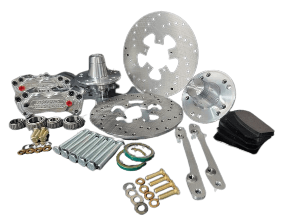 Aerospace Chevy Malibu / Cutlass / Monte Carlo 1978 34 Piston Heavy Duty Front Drag Disc Brakes thumbnail 2