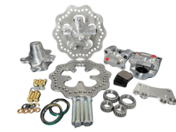 Aerospace Chevy Camaro 1967-1969 2 Piston Pro-Lite Front Drag Disc Brakes