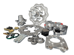 Aerospace Ford Mustang II / Pinto 1971-1980 2 Piston Pro-Lite Front Drag Disc Brakes