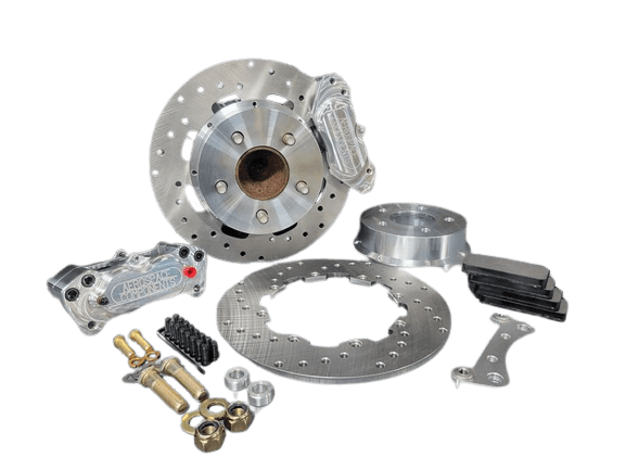 Aerospace Challenger/Charger/Magnum/300 2005-2011 4 Piston Heavy Duty Front Drag Disc Brakes
